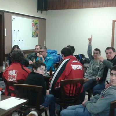 Verre du club avec Philippeville