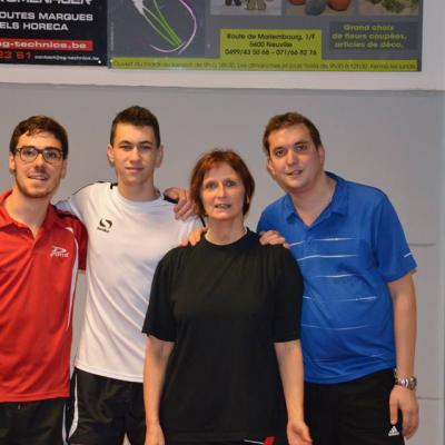 Tournoi de doubles à Philippeville