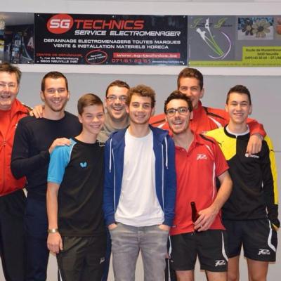 Tournoi de doubles à Philippeville